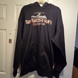 San Francisco Giants Black Hooded Sweatshirt